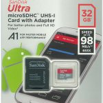 SanDisk Ultra microSDHC 32GB SD変換アダプター付属