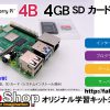 Raspberry Pi 4B 4GB SDカードセット